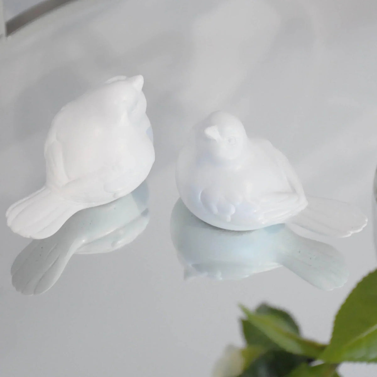 White Birds - set of two.