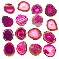 House Journey Agate Crystal Pink Sliced Crystal Agate Lamp