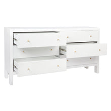 Load image into Gallery viewer, House Journey Ariana 6 Drawer Chest - White
