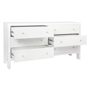 House Journey Ariana 6 Drawer Chest - White