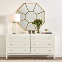 House Journey Ariana 6 Drawer Chest - White