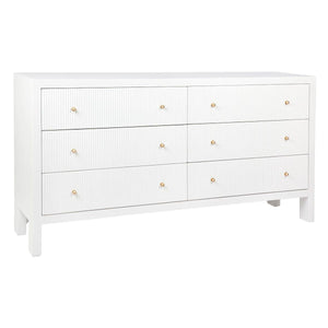 House Journey Ariana 6 Drawer Chest - White