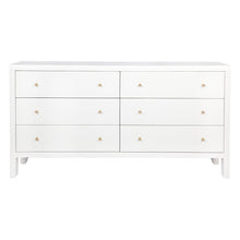 Load image into Gallery viewer, House Journey Ariana 6 Drawer Chest - White
