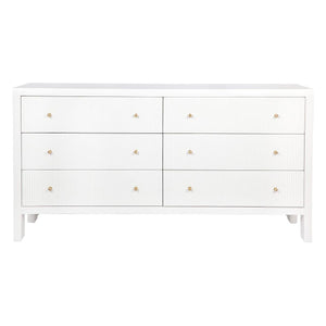 House Journey Ariana 6 Drawer Chest - White