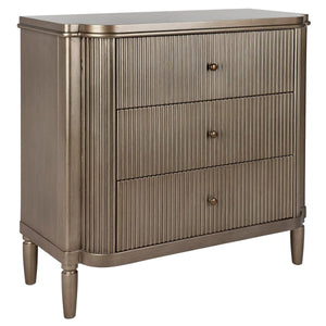 House Journey Arielle 3 Drawer Chest - Antique Gold