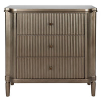 House Journey Arielle 3 Drawer Chest - Antique Gold