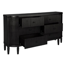 Load image into Gallery viewer, House Journey Arielle 6 Drawer Chest - Black
