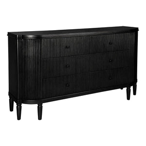 House Journey Arielle 6 Drawer Chest - Black