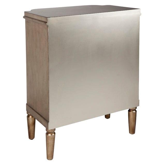 House Journey Arielle Bedside Table - Antique Gold