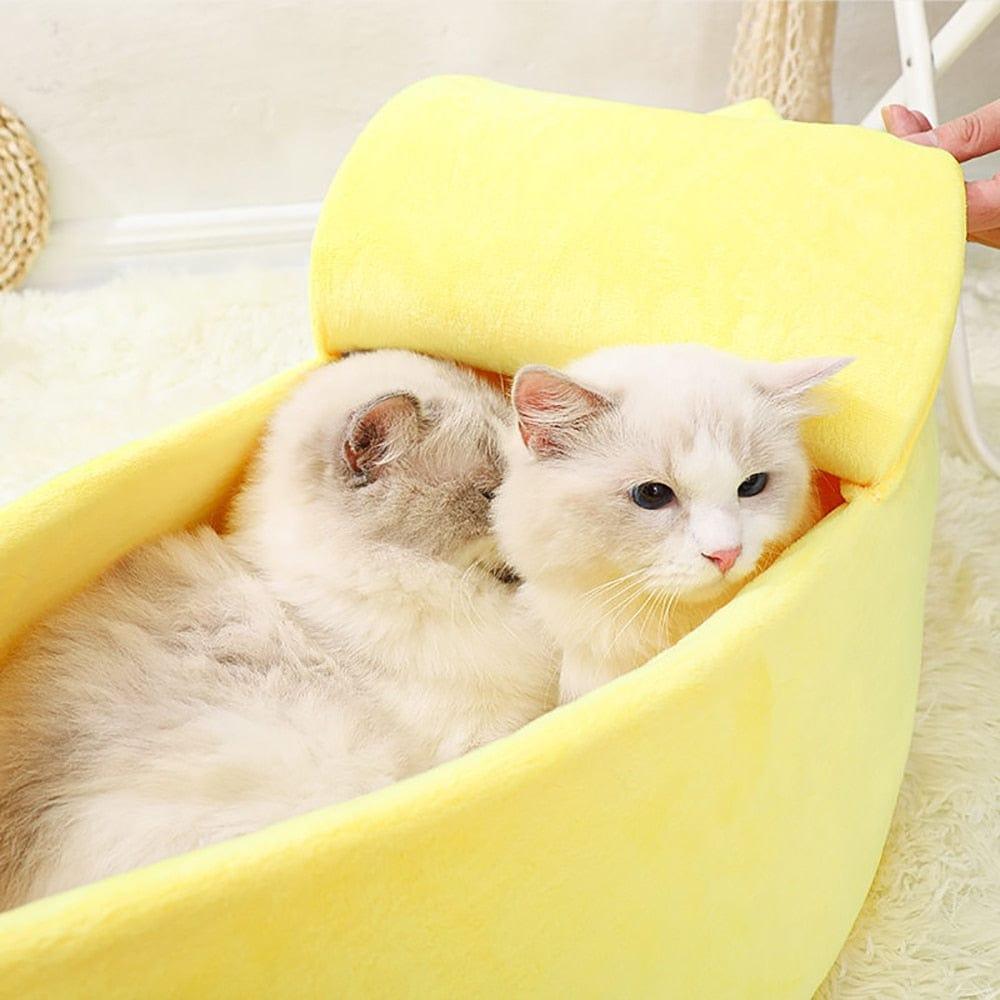 House Journey Banana Cat Bed