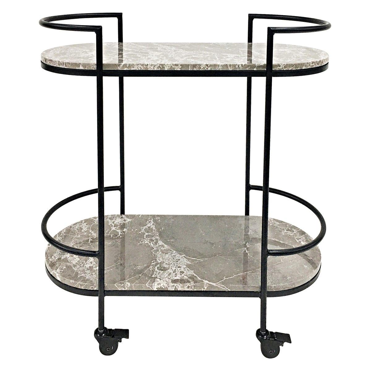 Southside Marble Drinks Trolley.