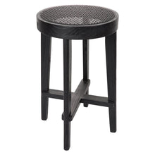 Load image into Gallery viewer, House Journey Cape Byron Rattan Kitchen Stool - Black
