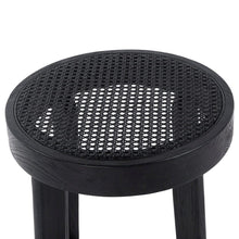 Load image into Gallery viewer, House Journey Cape Byron Rattan Kitchen Stool - Black
