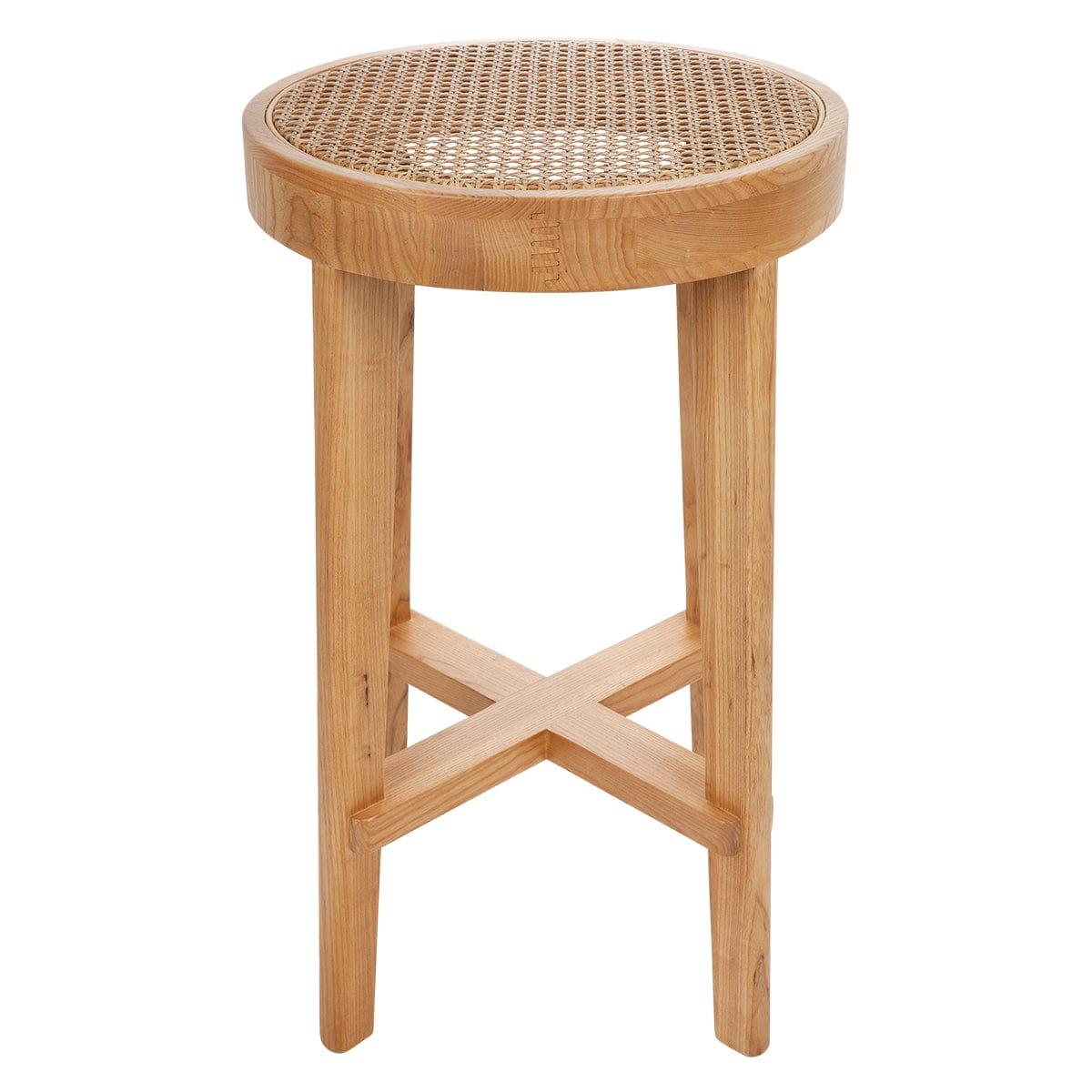 House Journey Cape Byron Rattan Kitchen Stool - Natural