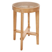 House Journey Cape Byron Rattan Kitchen Stool - Natural