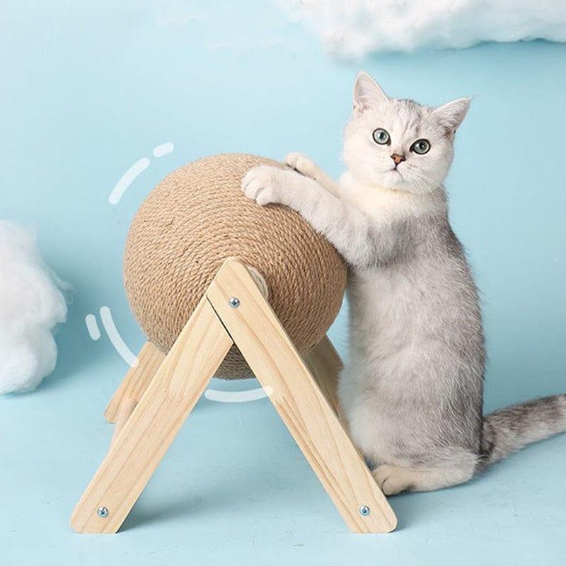 House Journey Cat Scratching Ball