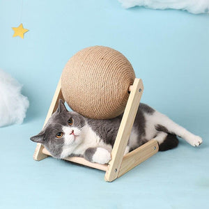 House Journey Cat Scratching Ball