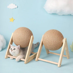 House Journey Cat Scratching Ball