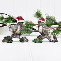 House Journey Christmas Log Birds