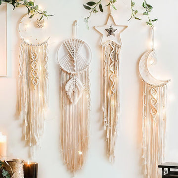 House Journey Decor Macrame Galaxy Wall Art