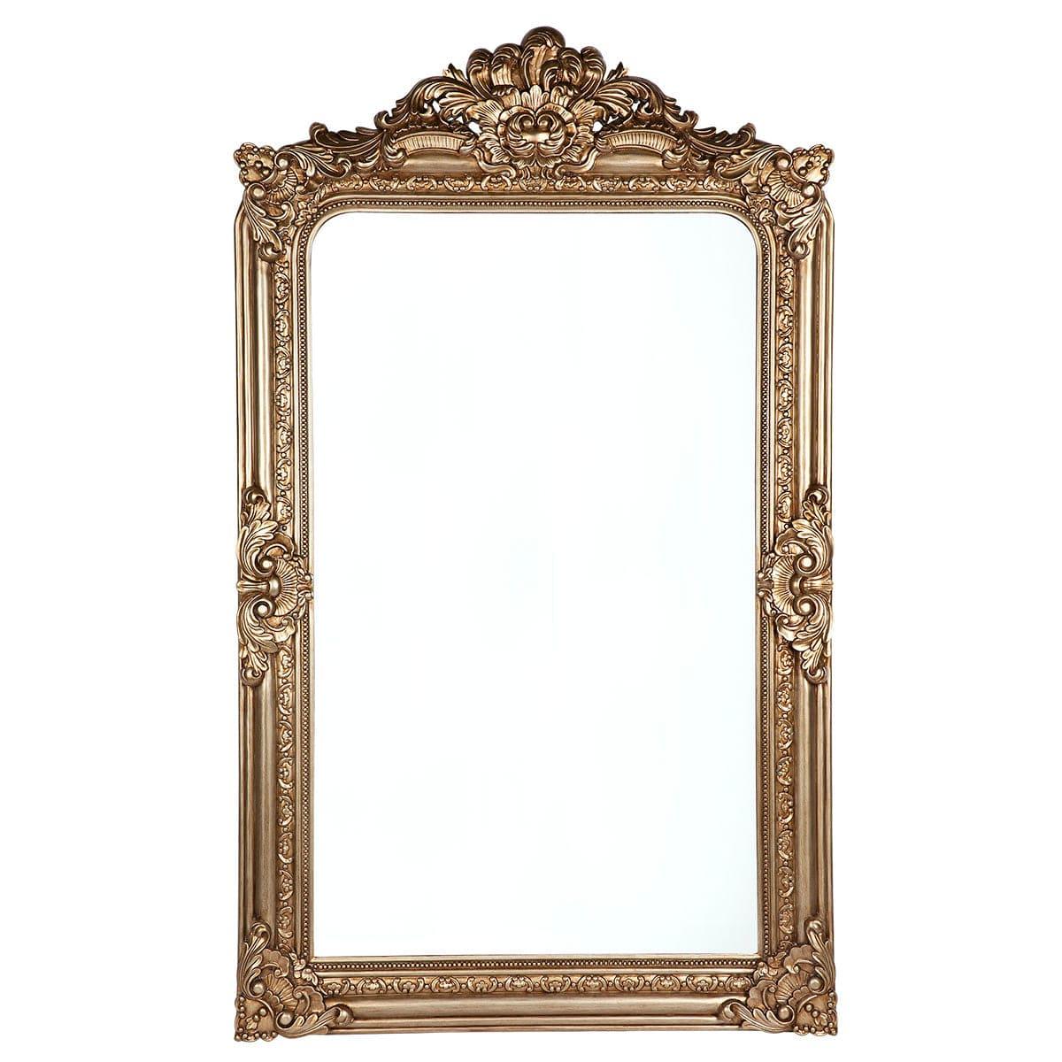 House Journey Elizabeth Floor Mirror - Antique Gold