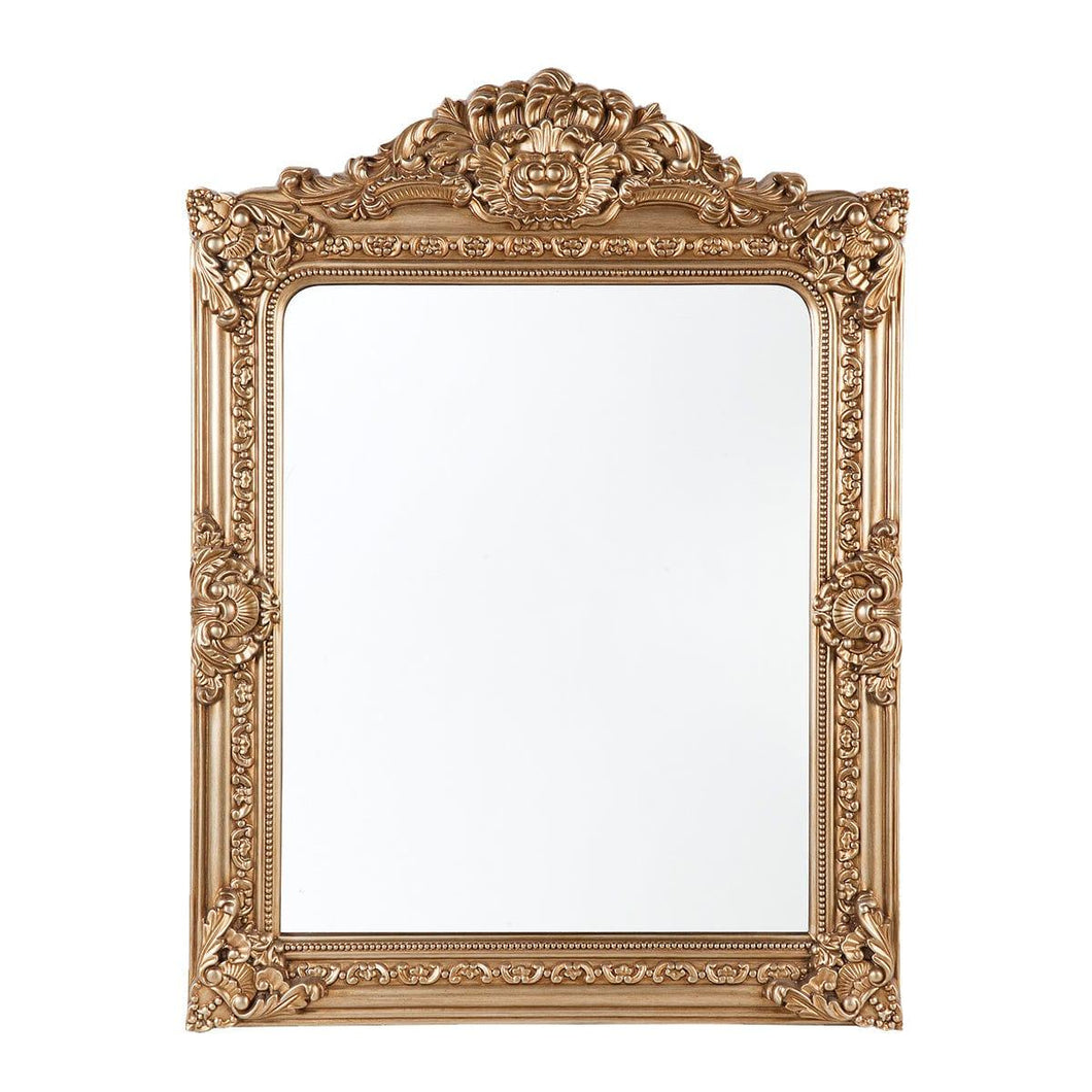 House Journey Elizabeth Wall Mirror - Antique Gold