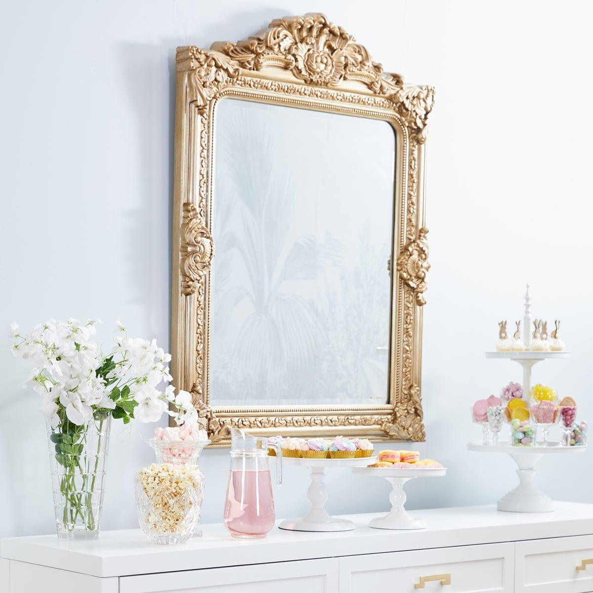 House Journey Elizabeth Wall Mirror - Antique Gold