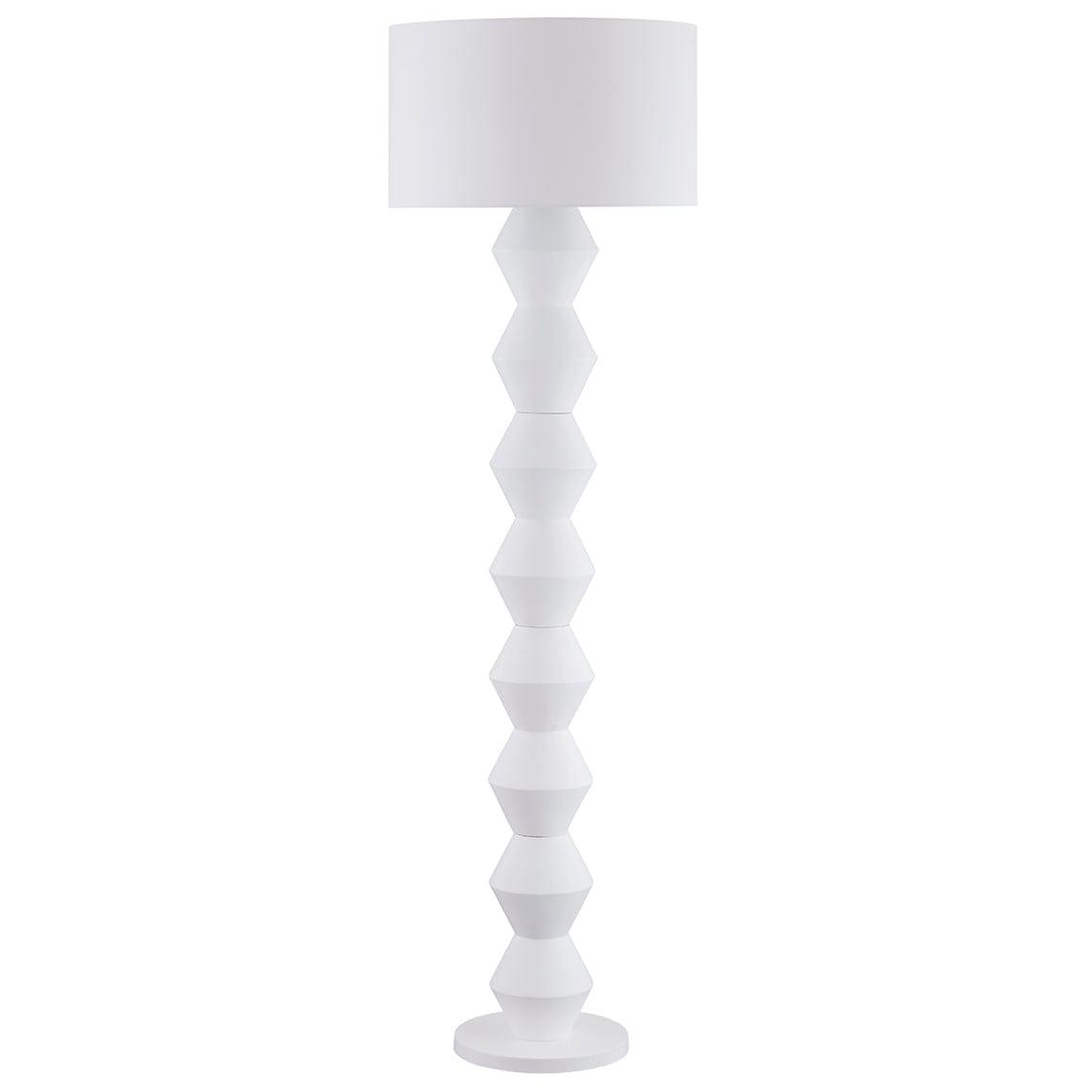 House Journey Floor Lamp Abstract Floor Lamp - White
