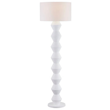 House Journey Floor Lamp Abstract Floor Lamp - White