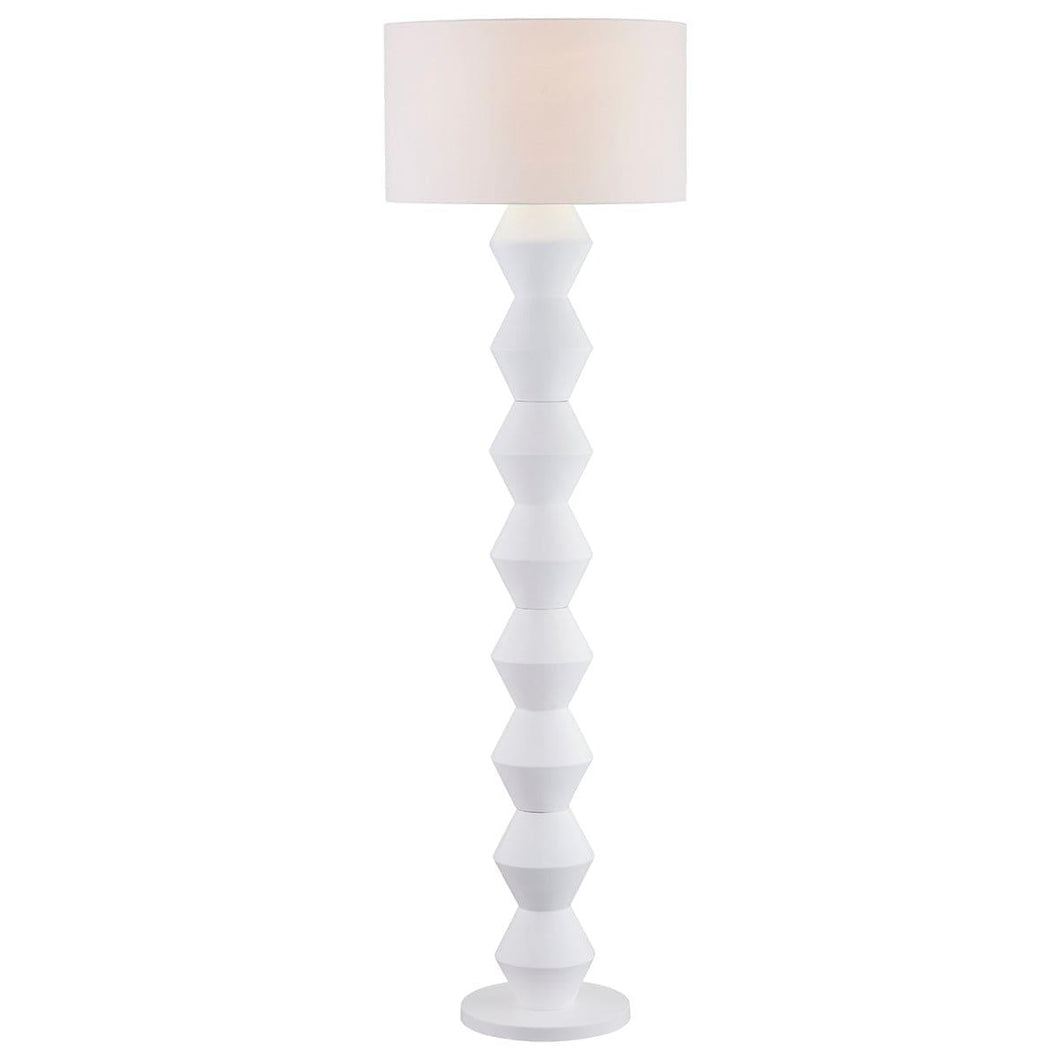 House Journey Floor Lamp Abstract Floor Lamp - White