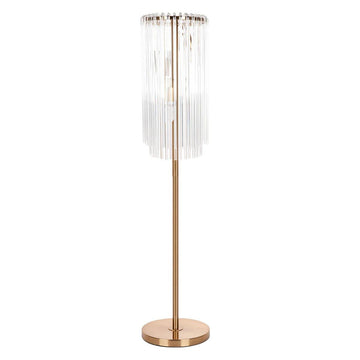 Zara Floor Lamp - Brass.