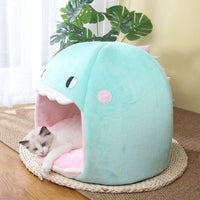 House Journey Green / One Size Dragon Pet Bed