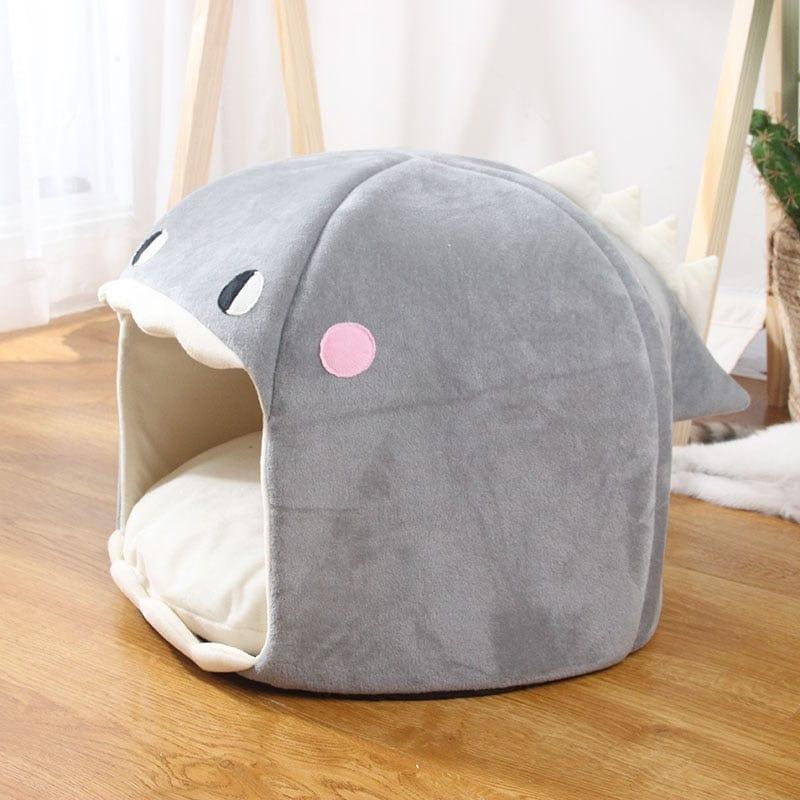 House Journey Grey / One Size Dragon Pet Bed