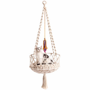 House Journey Handwoven Cat Hammock