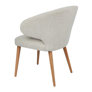 House Journey Harlow Natural Dining Chair - Natural Linen