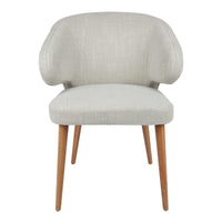 House Journey Harlow Natural Dining Chair - Natural Linen