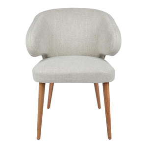 House Journey Harlow Natural Dining Chair - Natural Linen