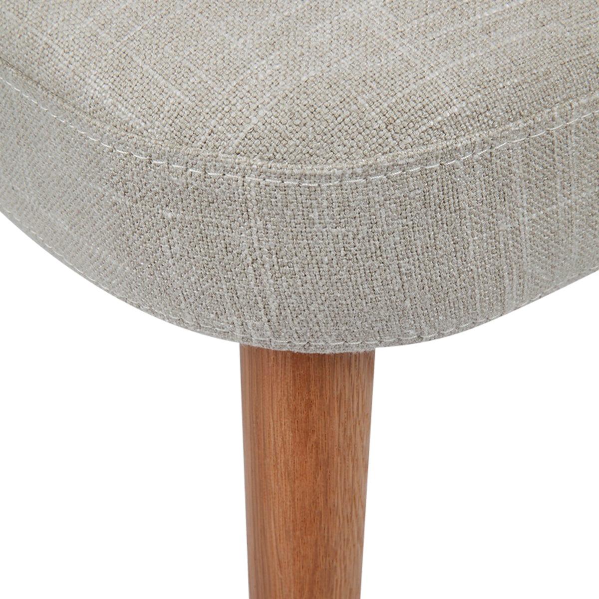 House Journey Harlow Natural Dining Chair - Natural Linen