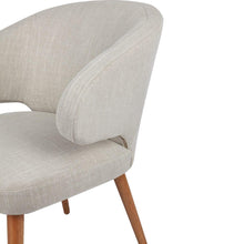 Load image into Gallery viewer, House Journey Harlow Natural Dining Chair - Natural Linen
