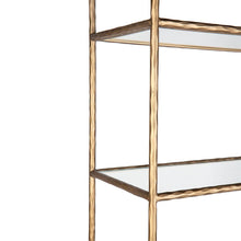 Load image into Gallery viewer, House Journey Heston Shelving Unit - Brass
