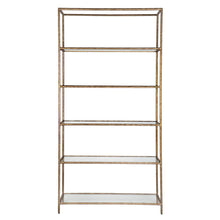 Load image into Gallery viewer, House Journey Heston Shelving Unit - Brass
