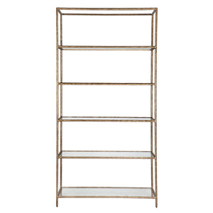 House Journey Heston Shelving Unit - Brass