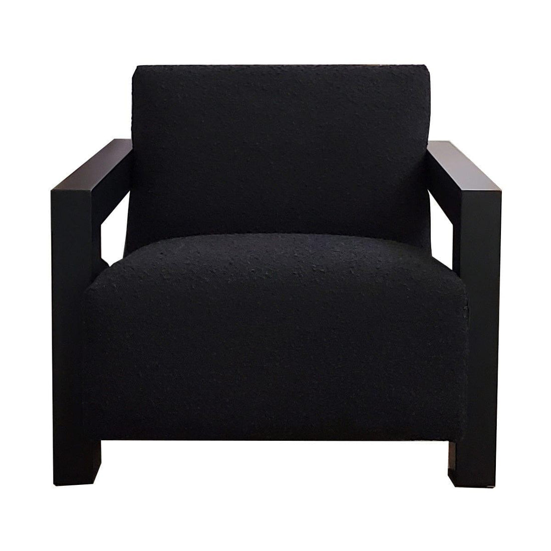 House Journey Lennon Occasional Chair - Black Boucle