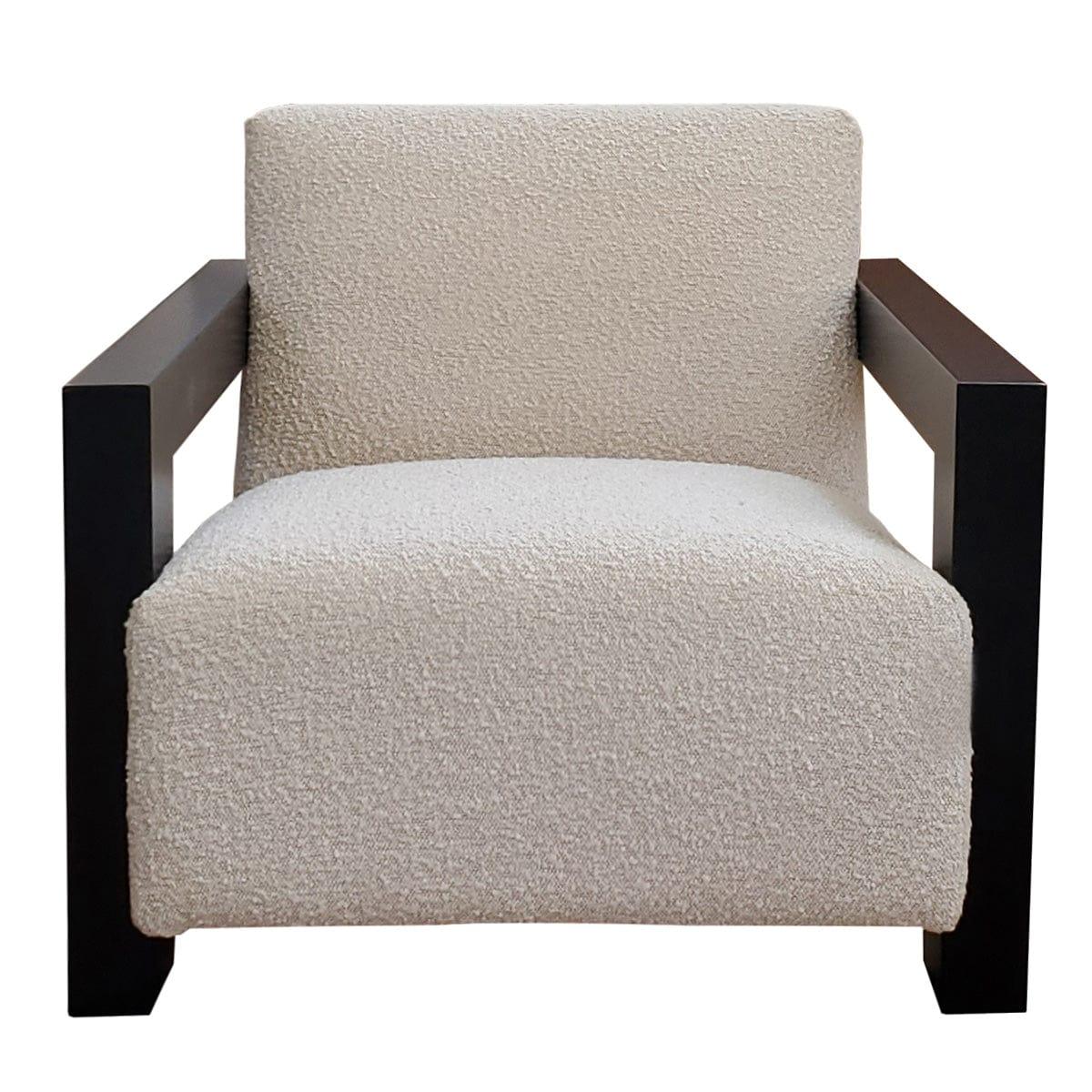 House Journey Lennon Occasional Chair - Ivory Boucle