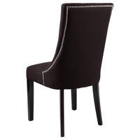 House Journey London Dining Chair - Black Linen
