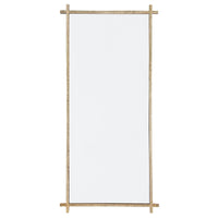 House Journey Oliverio Floor Mirror - Gold