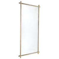 House Journey Oliverio Floor Mirror - Gold