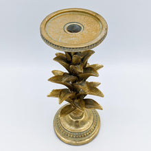 Load image into Gallery viewer, House Journey Ornament Golden Leaves Candle Stand
