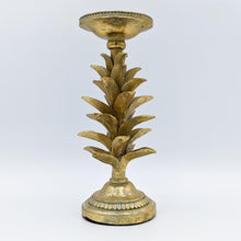 Load image into Gallery viewer, House Journey Ornament Golden Leaves Candle Stand
