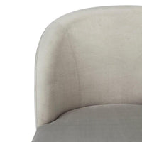 House Journey Paltrow Dining Chair - Grey Velvet